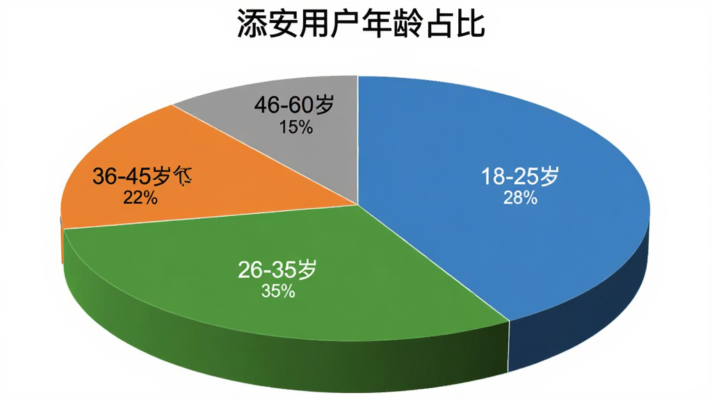一个饼状图展示