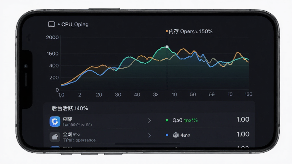 APP_Operating ʵʱ���м�ع���չʾ���ֻ���Ļ��ʾ��̬����ͼ������Ϊʱ�䣬����ΪCPU���ڴ�ռ���ʣ������·��г���̨��ԾӦ���б������Ѵ��������������ɫģʽ�����ݿ��ӻ����������רҵ�Ƽ������ʸɾ��޶���Ԫ��