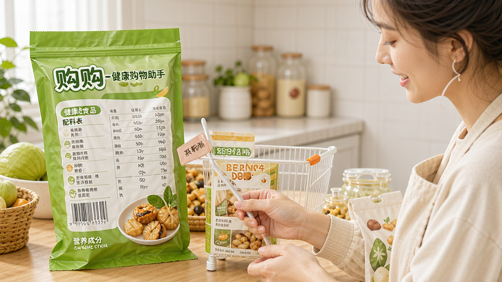 购购-健康购物助手 挑选健康食品 配料表 营养成分 实用教程