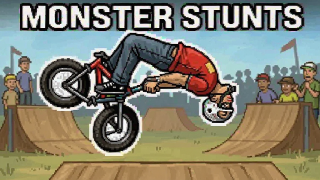 特技大脚车(Monster Stunts)基础操作后空翻技巧配图