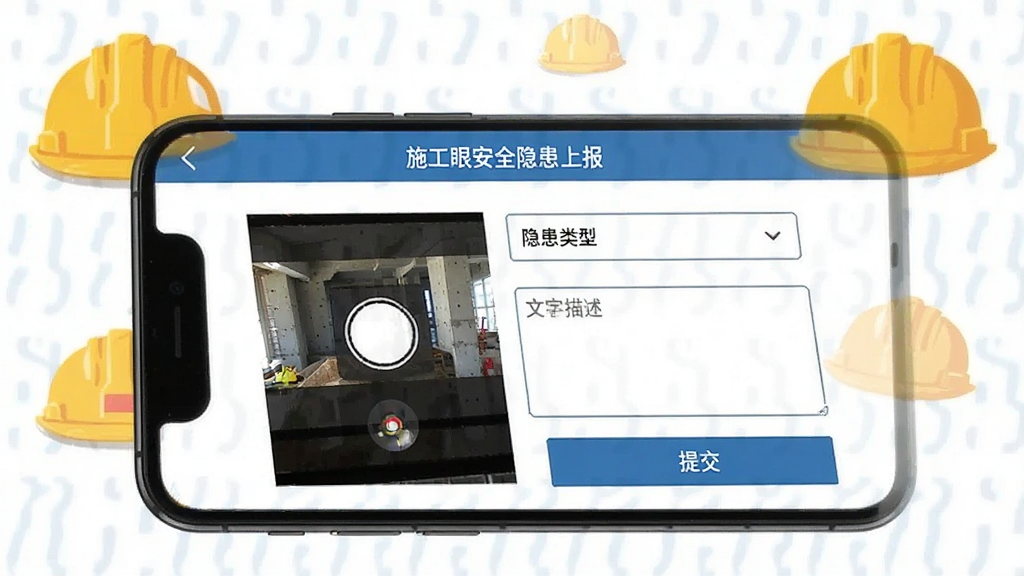 ʩ���۰�ȫ�����ϱ����ܽ��棬�ֻ���Ļ��ʾ�����ϱ�ҳ�棬�������������������������˵���������������ύ��ť�������й��ذ�ȫñͼ�꣬�����࣬������ɫ�������������޶���Ԫ��