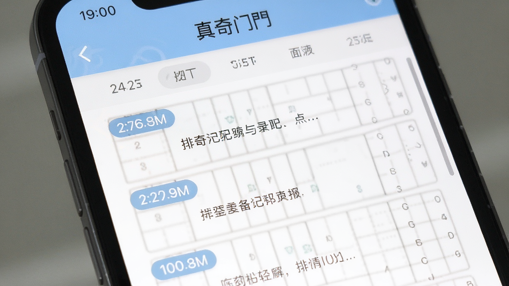 ��������App����ʷ��¼ҳ�棬�ֻ���Ļ��ʾ���������е����̼�¼�б���ÿ����¼����ʱ���ǩ�ͼ�Ҫ��ע��������ˬ����ɫ��ͣ�ͻ����¼�������ܵı��������