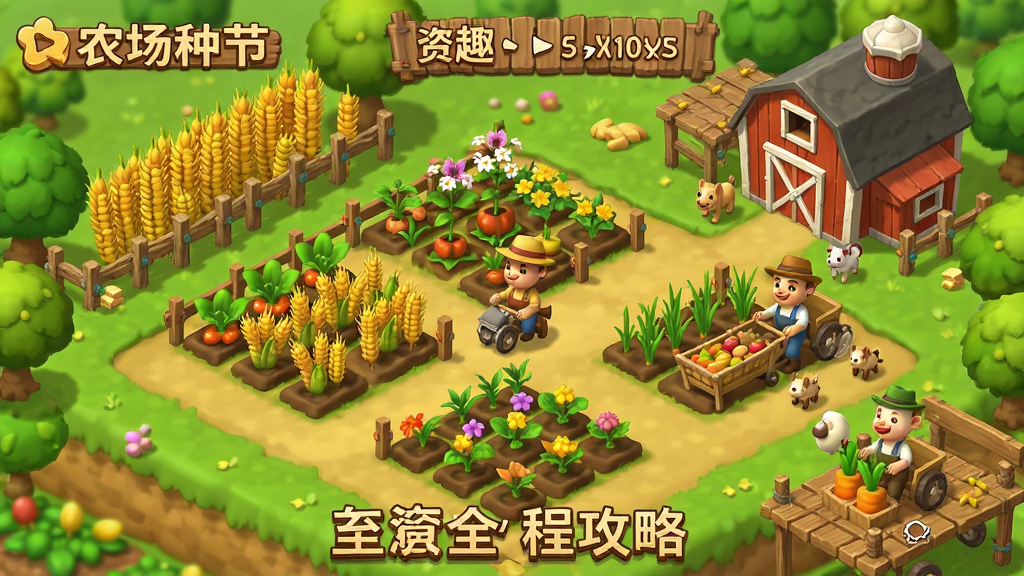 收获的季节-趣味模拟经营 农场种植布局与资源管理全流程攻略