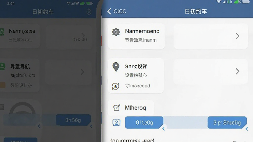 日初约车司机端应用内设置页面截图,手机屏幕显示权限管理、导航设置和通知选项,界面简洁,文字清晰,风格实用,画质干净