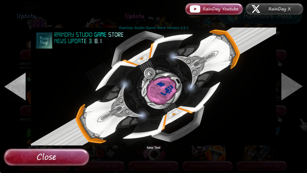 ������ʿ�������±���ģ����������(RainDay Studio Game Store)v3.8.1 ��׿��
