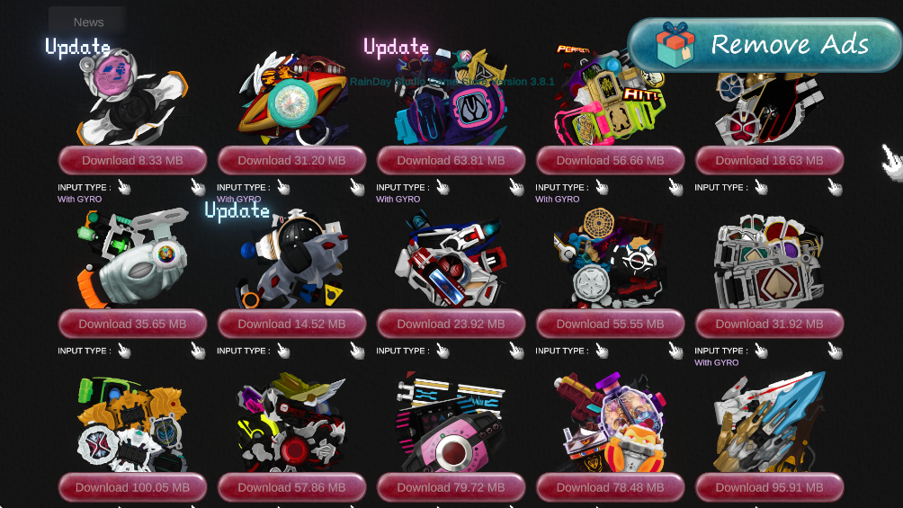 ������ʿ�������±���ģ����������(RainDay Studio Game Store)v3.8.1 ��׿��