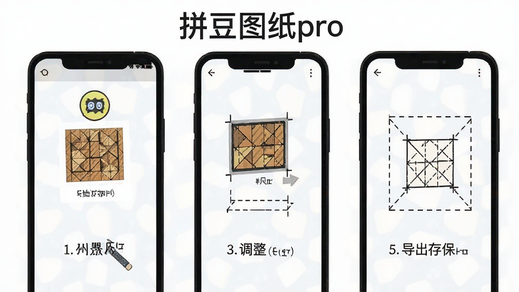 ƴ��ͼֽpro���ֲ�������ʾ��ͼ���ֻ���Ļ���ϵ�������չʾ������������ͼƬ�������ߴ硢����ͼֽ����������������裬ÿ���������м���ͼ�������˵���������С�ƴ��ͼֽpro�����⣬����ƽ�������ʸɾ�����