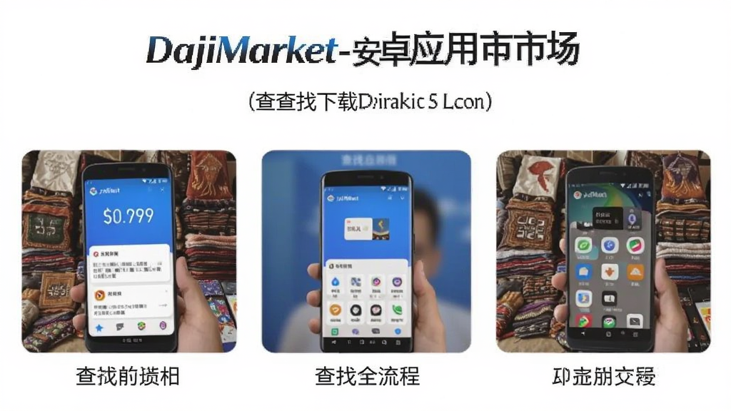 DajiMarket-安卓应用市场 查找下载方法全流程配图