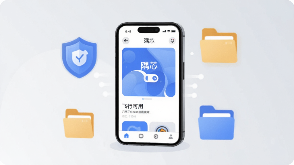 һ�Ų廭����ʾ��ͼ��������һ���ֻ����ڷ���ģʽ�����״̬������Ļ�ϵġ���о��Ӧ����Ȼ������ʾ���ݲ��������У���Χ�д������ݱ��ش洢�Ķ��ƺ��ļ���ͼ�꣬����Ϊ��͵�ǳ��ɫ����������ִ������ʸɾ���ͻ�����߿��õİ�ȫ��