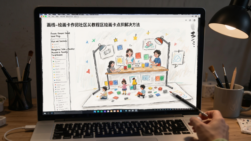 画栈-绘画创作社区问答区教程区绘画卡点解决方法