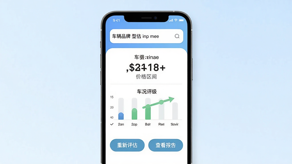 �����������App������չʾ���ֻ���Ļ������ʾ���ֳ���ֵ���ҳ�棬�Ϸ��г���Ʒ�ƺ��ͺ�������м��Ǽ۸��������ֺͳ�������ͼ�����·��С������������͡��鿴���桱������ť������Ϊǳ��ɫ���䣬���岼�ּ������������ִ���ƽ��ϸ��Բ�󣬻��ʸɾ��޶���Ԫ��