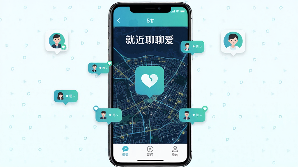 һ���ֻ���Ļչʾ���棬���������ǡ��ͽ����İ���Ӧ�õ���ҳ�������ǳ���ҹ����ͼ����ΧƯ���Ŷ���û�ͷ�����ݣ�����ײ������졢���֡��ҵ�����ͼ�꣬���������¼�࣬����ɫ�������ʸɾ����޶���Ԫ��