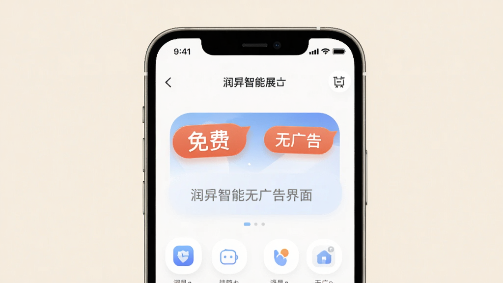 �������޹�����չʾ������չʾ������App�Ľ��棬�������С���ѡ��͡��޹�桱�ı�ǩ�������Ǽ��Ĵ�ɫ�������ֻ���Ļ�ɾ��޵���������ִ���ƽ��ϸ��Բ�󣬻��ʸɾ����޶���Ԫ�أ����廭��