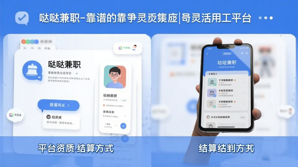 哒哒兼职-靠谱的灵活用工平台 平台资质与结算方式判断配图