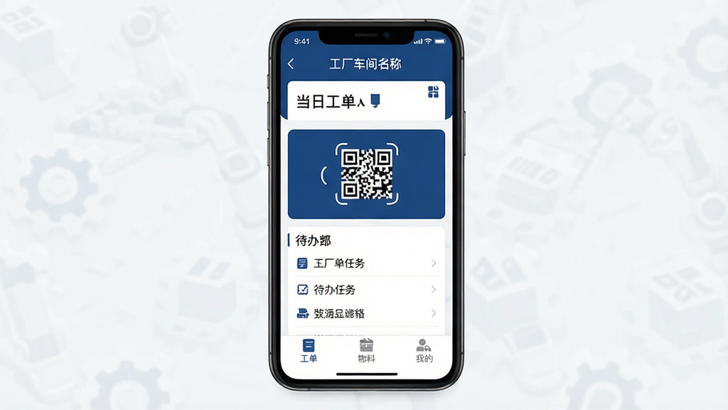 һ���ֻ���Ļչʾ�ܹ�����APP�������ͼƬ������������ɫ�Ͱ�ɫΪ��ɫ����������ʾ�����������ƺ͵��չ����������м�����Ŀ��ɨ�밴ť�ʹ��������б����ײ��й��������ϡ��ҵ�����ѡ�����������Ӳ�ʣ��������������ʸɾ��޶���Ԫ�أ�����Ϊ�ֻ���APP���棬���־��У��Ű����룬���Ϊ�ִ���ҵ��ƽ�磬ϸ��Բ�󣬻�������