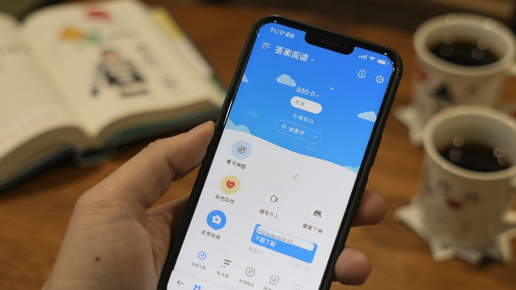 答案阅读-手机看书神器 本地导入和缓存下载界面