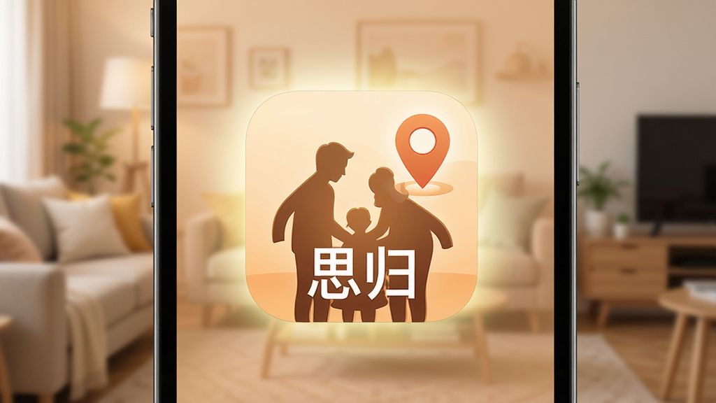 һ���ֻ���Ļ��д����Ļ�����ǡ�˼�顱App��ͼ�꣬ͼ����Ƽ�࣬��������ܰ�ļ�ͥ��Ӱ�붨λ���Ž�ϡ��ֻ���Χ�����ŵ����Ĺ��Σ�������ģ���ľӼһ�������������ů���ɾ��������������޶���Ԫ�ء�