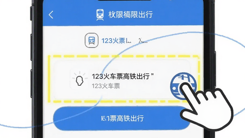 一张手机操作示意图,画面中
