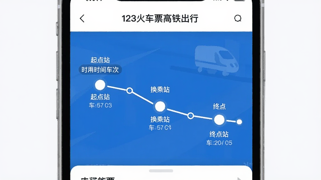 一张手机界面示意图,展示