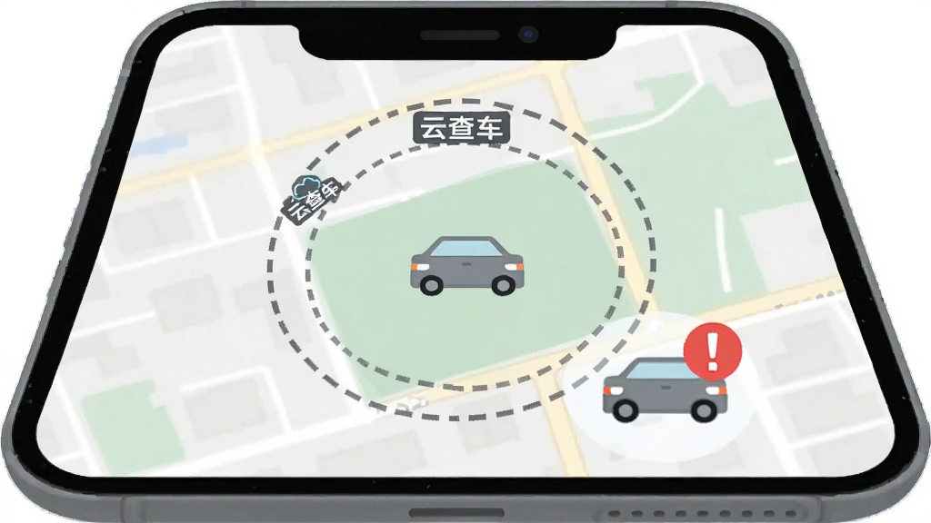 һ��չʾ�Ʋ鳵����Χ�����ܵ�ͼƬ���������ֻ���Ļ��ʾ��ͼ����һ������ԲȦΧסһƬ����ԲȦ��Ե�С��Ʋ鳵��������Ȧ����һ����ͼ�꣬Ȧ����һ����ͼ�겢���к�ɫ��̾�����ѣ�����ƽ�������ʸɾ�
