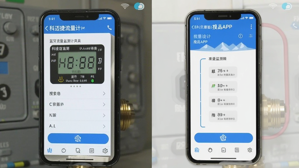 科迈捷流量计-蓝牙流量监测工具手机APP搜索设备界面截图