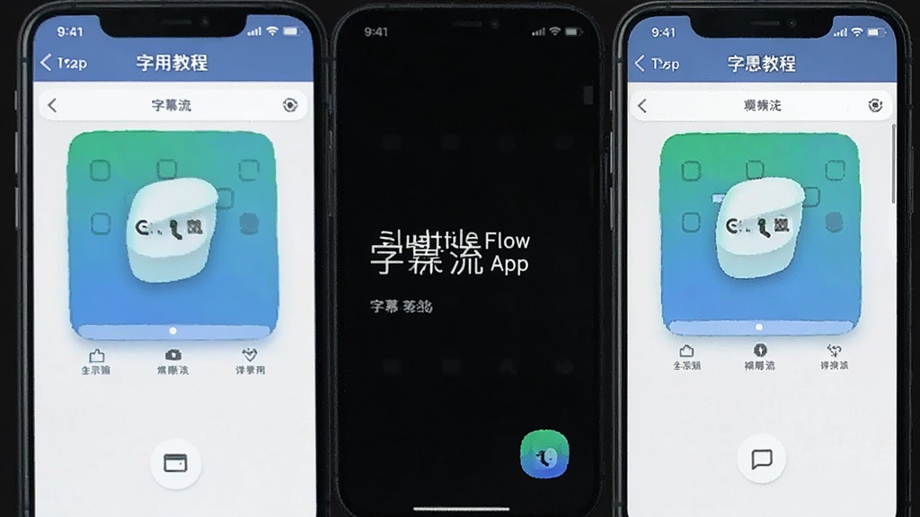 Subtitle Flow��Ļ��app ʹ�ý̳� ���������ͼ