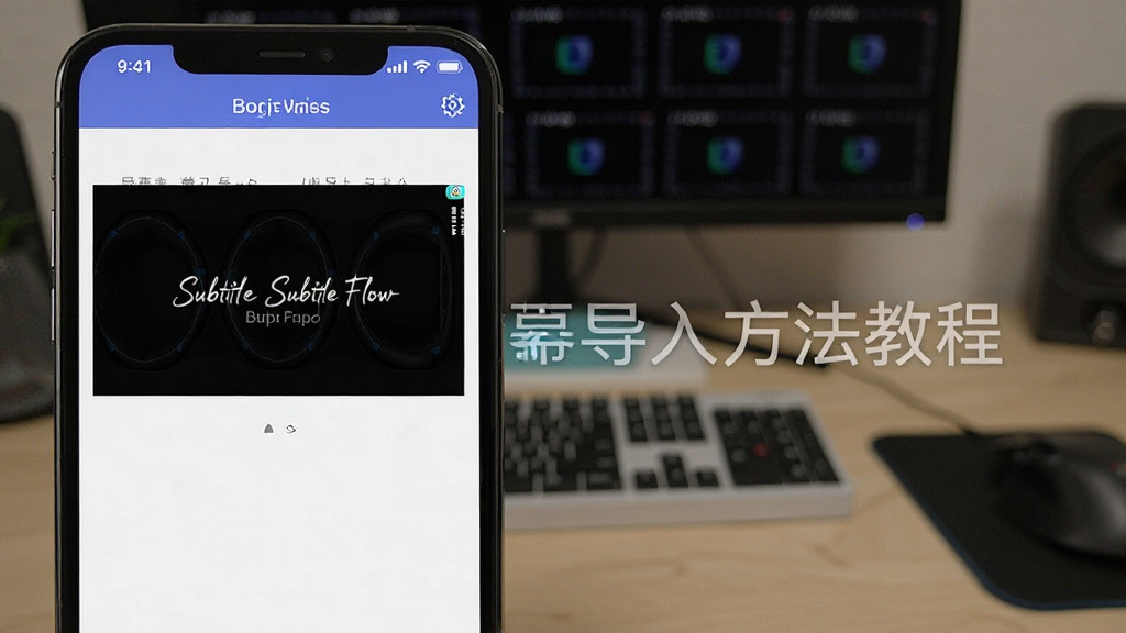 Subtitle Flow��Ļ��app ������Ļ���������ͼ ��Ļ���뷽���̳���ͼ