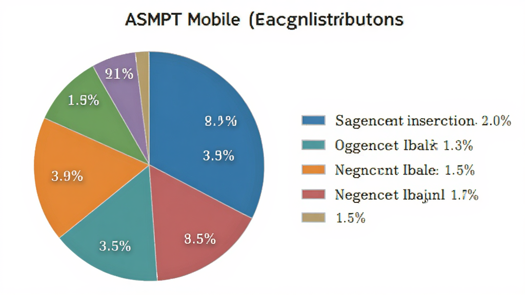 һ��չʾ��ASMPT Mobile���û�����ֲ��ı�״ͼ�������Ǳ�ͼ������Ϊ����ͼ�Ҳ�ͼ�������Ϊ��ƽ�����ݿ��ӻ���ϸ���ϲ�ͬ��ɫ���δ�����ͬ�����ռ�ȣ����ʸ��壬�ɾ����޶���Ԫ��