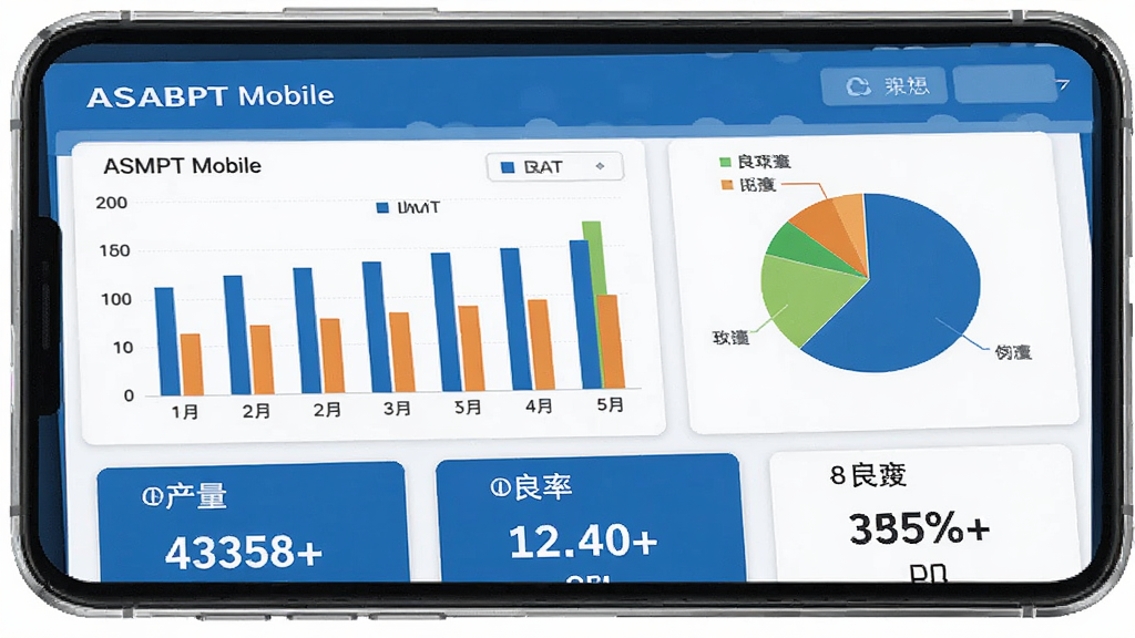 һ��չʾ��ASMPT Mobile�����ݿ��幦�ܵ�ͼƬ���������ֻ���Ļ��ʾ��״ͼ�ͱ�״ͼ��ͼ���·��в��������ʵȹؼ���ֵ������Ϊ��Ƭʽ�Ǳ��̣����Ϊ����������ɫ��ϸ����ͼ����ɫ�������ԣ����ʸ��壬�ɾ����޶���Ԫ��