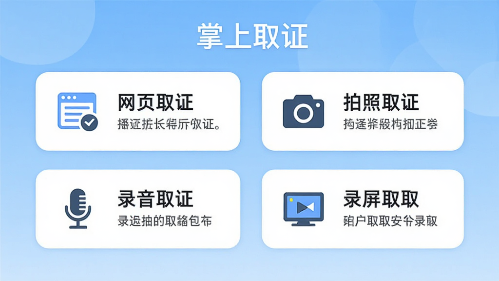 һ��չʾ������ȡ֤��APP���ܽ����ͼƬ����Ļ����ʾ�ĸ���ť���ֱ��Ӧ����ҳȡ֤����������ȡ֤������¼��ȡ֤������¼��ȡ֤����ÿ����ť�Ա��м��˵�����֣�������ǳ��ɫ���䣬��ťͼ����Ƽ�࣬������ͳһ�����ʸɾ����޶���Ԫ��
