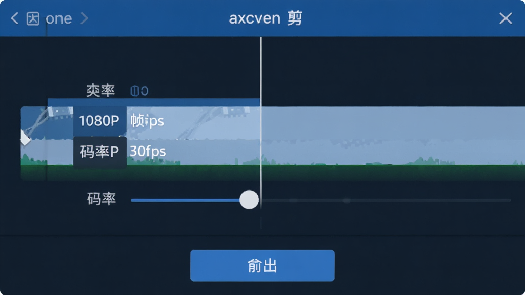 axcven���� �������ý��� ��ʾ�ֱ���ѡ��1080P ֡��30fps ���ʵ��ڻ��� �ײ��е�����ť ������ ��ɫ��ɫ�� �������� ���ʸɾ� �޶���װ��