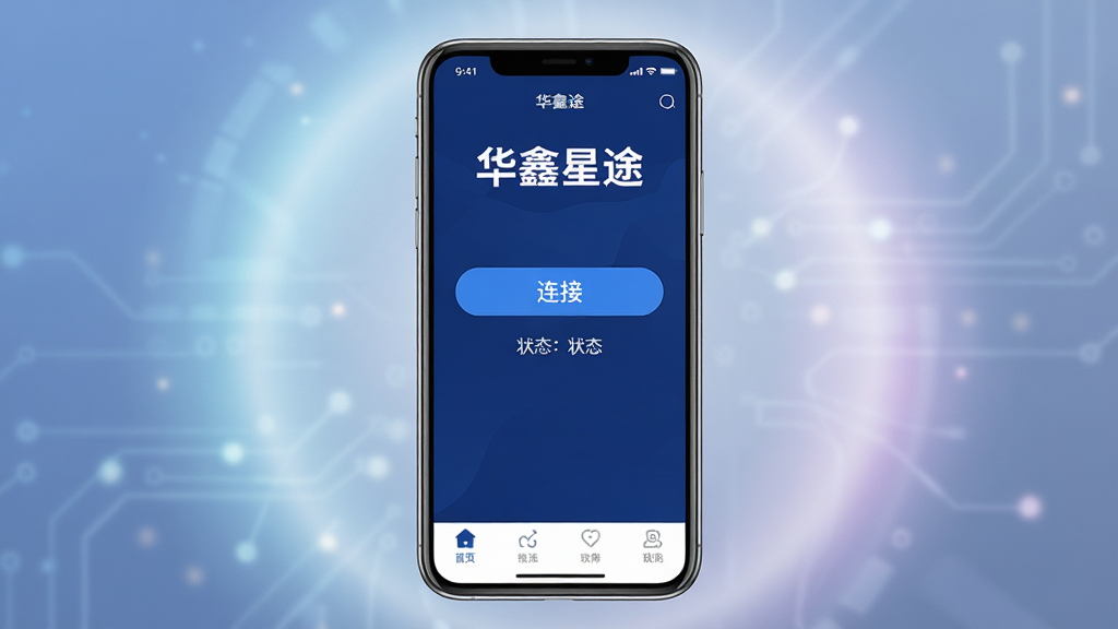 һ��չʾ������;�����������ͼƬ�������������ֻ���Ļ����Ļ����ʾ������;Ӧ�ý��棬������Ƽ���ִ����������Ͱ�ɫΪ��ɫ������������Ŀ�Ļ�����;Logo���м�����Ŀ�����Ӱ�ť��״̬��ʾ���ײ��ǹ��ܵ���������������͵ĿƼ��й��Σ����Ϊ��ƽ��UI��ƣ�ϸ�����������ʸɾ��޶���Ԫ�أ��������רҵ�����õ��Ӿ�����