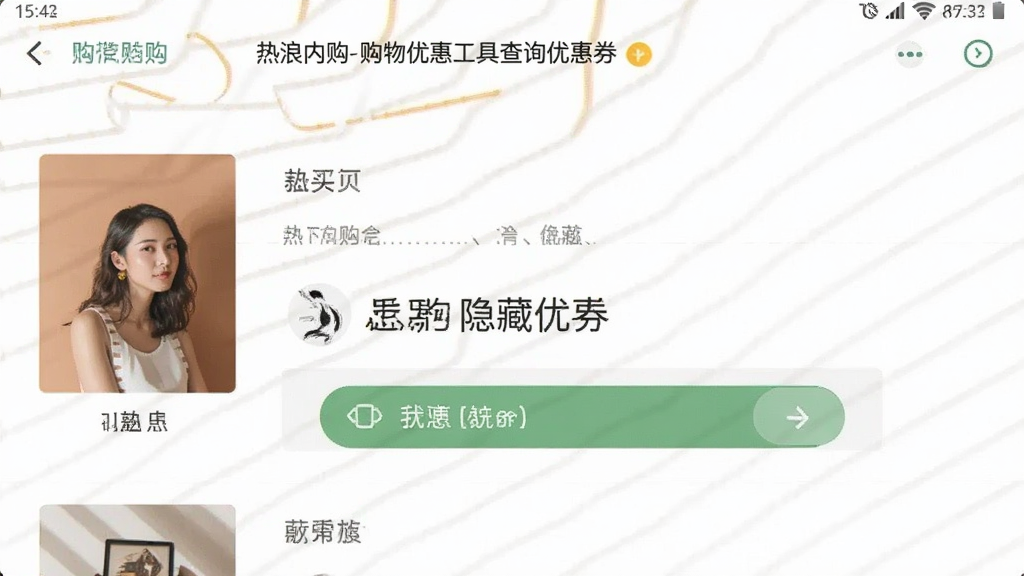 热浪内购-购物优惠工具查询隐藏优惠券界面截图
