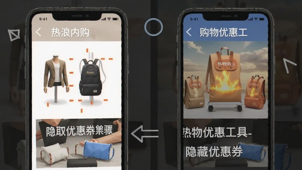 热浪内购-购物优惠工具隐藏优惠券领取操作步骤配图
