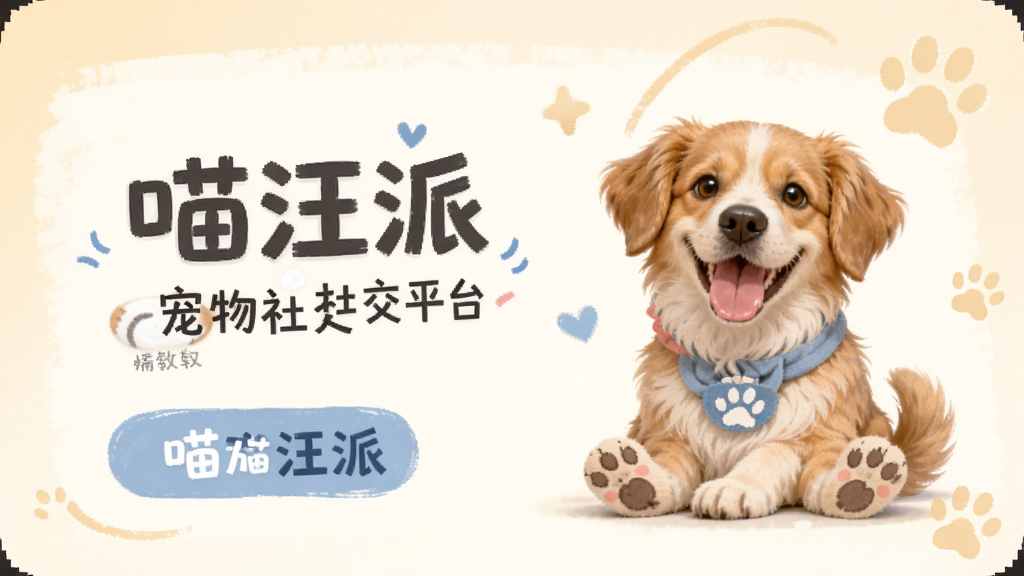 喵汪派-宠物社交平台 同城宠物玩伴 宠物社交平台使用教程配图