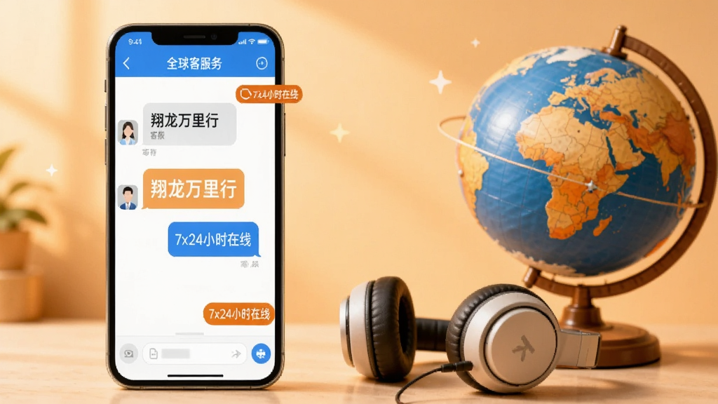 һ��չʾ�����������С�App�ͷ������ܵ�ͼƬ��������һ���ֻ���Ļ����Ļ����ʾ�ſͷ�������棬�жԻ����ݺ͡�7x24Сʱ���ߡ��ı�ǩ���ֻ��Ա߷���һ��������һ�������ǣ�������ȫ����񡣷����ů���ɿ���ɫ���Գ�ɫ����ɫΪ���������������޶���Ԫ�ء�