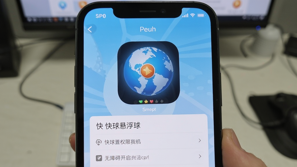 快球悬浮球手机版app权限设置无障碍开启界面