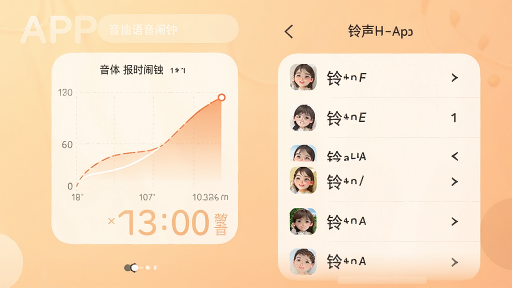 ������ʱ����APP���������ý��棬��ʾ������ǿ����ͼ�������б���������ůɫ���������ͣ������������޶���Ԫ��