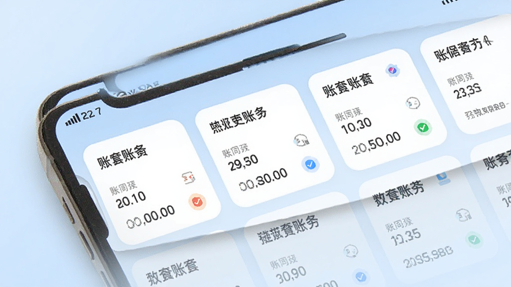 ��ҵ���˹ܼҶ����׹������棬�ֻ���Ļ��չʾ������׿�Ƭ�������У�ÿ�ſ�Ƭ��ע��ͬ��˾���ƺ���Ŀ���ͣ�����Ϊǳ��ɫ���䣬��Ƭ����Բ����ƣ���������񣬻��������ɾ���