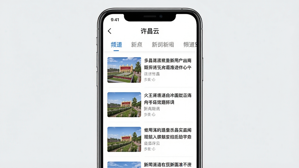 һ��չʾ�������ơ�App������Ѷҳ����ֻ�����ͼ������Ϊ�ֻ���Ļ������Ϊ����Ƶ�������ǩ���м���ͼ�Ĳ�ï�������б���ÿ������������ͼ�ͱ��⣬�Ű����룬����Լ�ִ���ϸ�������������������ɾ������ʸ��壬�޶���Ԫ��