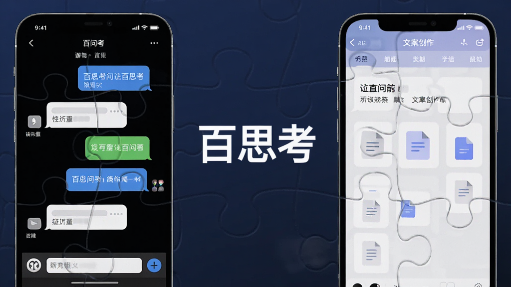 һ��չʾ����˼����App���ܵ�ƴͼ���棬����������ʴ���棬�Ҳ����İ��������棬�������С���˼�������ֱ�ʶ������Ϊ���ҷ���������Լ�Ƽ��У�ϸ�ڰ����Ի����ݺ��ĵ�ͼ�꣬���ʸɾ����޶���װ��Ԫ��