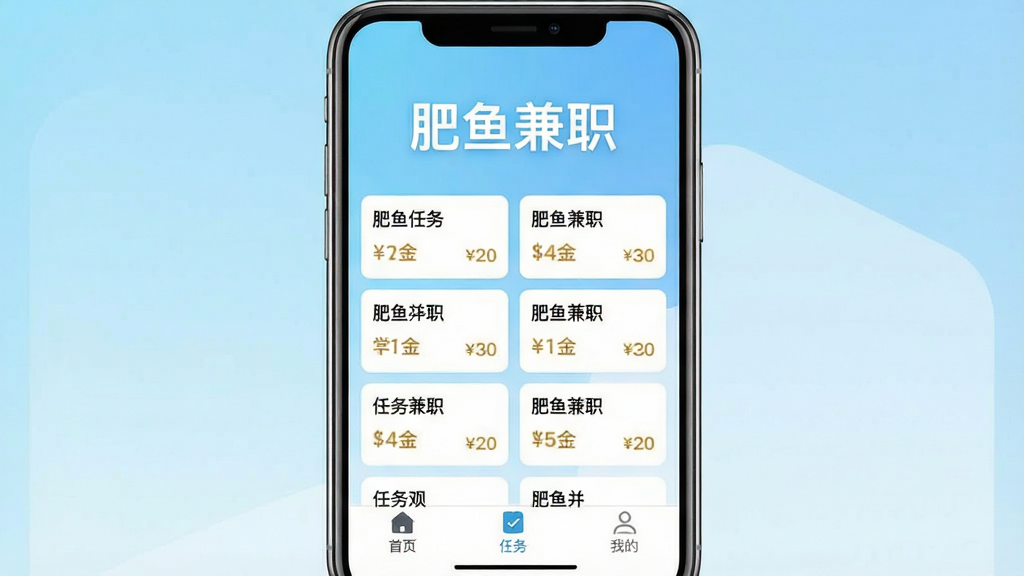 һ���ֻ���Ļչʾͼ�����������ǡ������ְ��APP�������棬��������ˬ��ǳ��ɫ���䣬���涥����ʾ�������ְ���ĸ����֣��·����������������Ƭ�б���ÿ�ſ�Ƭ�����������ƺ��ͽ���ײ��������С���ҳ�������񡱡��ҵġ�����ͼ�꣬���������ִ������ʸɾ��������޶���Ԫ��
