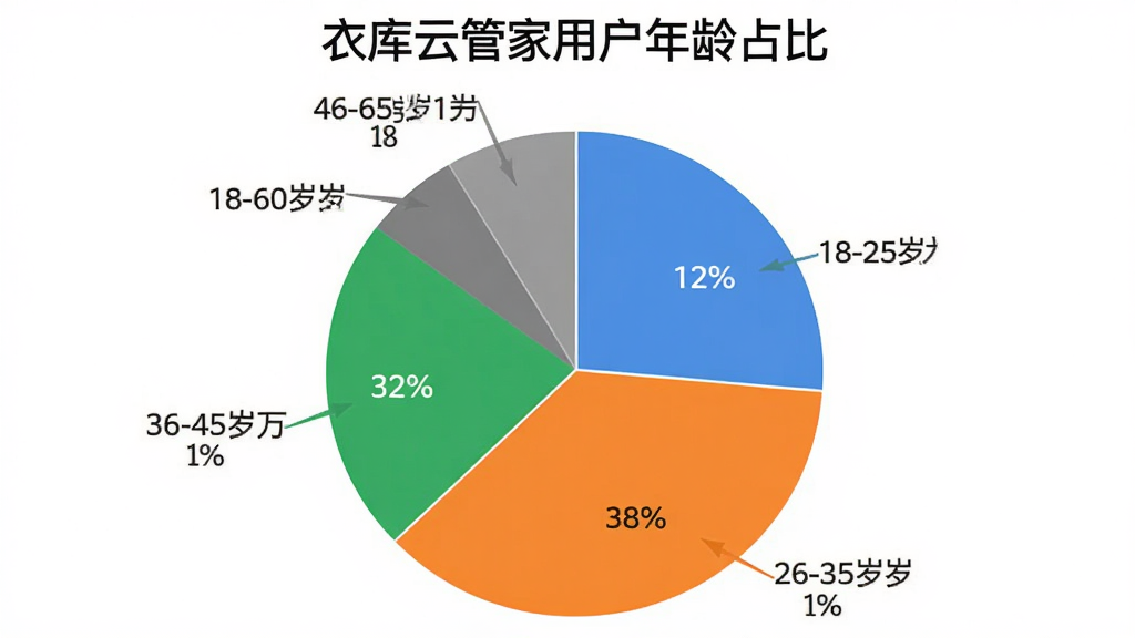 �¿��ƹܼ��û�����ֲ���״ͼ��ͼ������Ϊ���¿��ƹܼ��û�����ռ�ȡ�������Ϊ18-25��ռ12%��26-35��ռ38%��36-45��ռ32%��46-60��ռ18%����ͼ��ɫʹ����ɫ����ɫ����ɫ����ɫ���֣�������ɫ�����ֱ�ǩ��������������ݿ��ӻ������ʸɾ�
