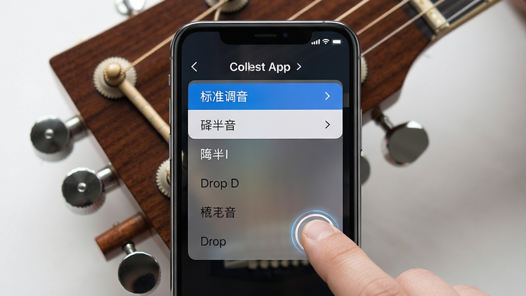 һ��չʾ��Ѽ�������App�ڲ�ͬ����ģʽ���л���ͼƬ���������ֻ���Ļ��ʾ�����˵����˵����г���׼��������������Drop D��ѡ������Ǽ�����ͷ�͵�����ť������Ϊ�ֻ����У�����Լ�Ƽ��У�ϸ���в˵���������ָ������������ʸɾ��������޶���Ԫ��