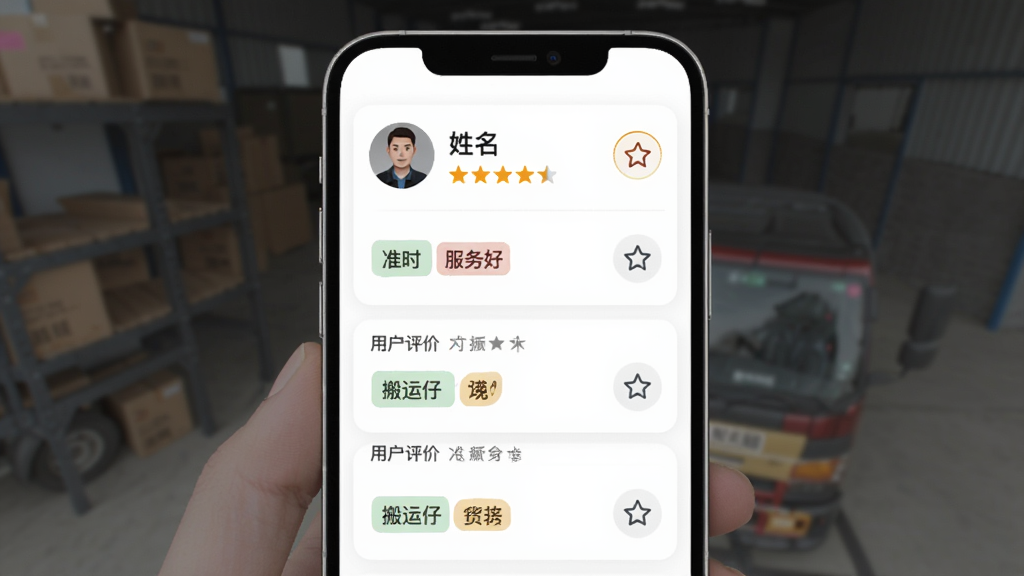 �����������˾������ҳ�棬�ֻ���Ļ��ʾ˾��ͷ�������������Ǽ����û������б������������С�׼ʱ��������á���������ϸ���ȱ�ǩ���Ա����ղذ�ť������Ϊ��ɫ��Ƭʽ���֣�����࣬���ʸɾ�