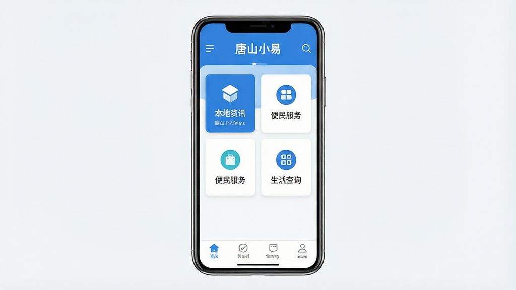 һ���ֻ�Ӧ�ý���չʾͼ�������������ֻ���Ļ����Ļ����ʾ����ɽС�ס�APP����ҳ����ҳ�����С���ɽС�ס����ֱ�ʶ���м��������Ŀ�Ƭʽ������ڣ�����������Ѷ��������������ѯ��ͼ�꣬�ײ��е����������岼�ּ�����죬����ִ���ƽ����ɫ��������Ϊ�������ʸɾ��������޶���Ԫ��