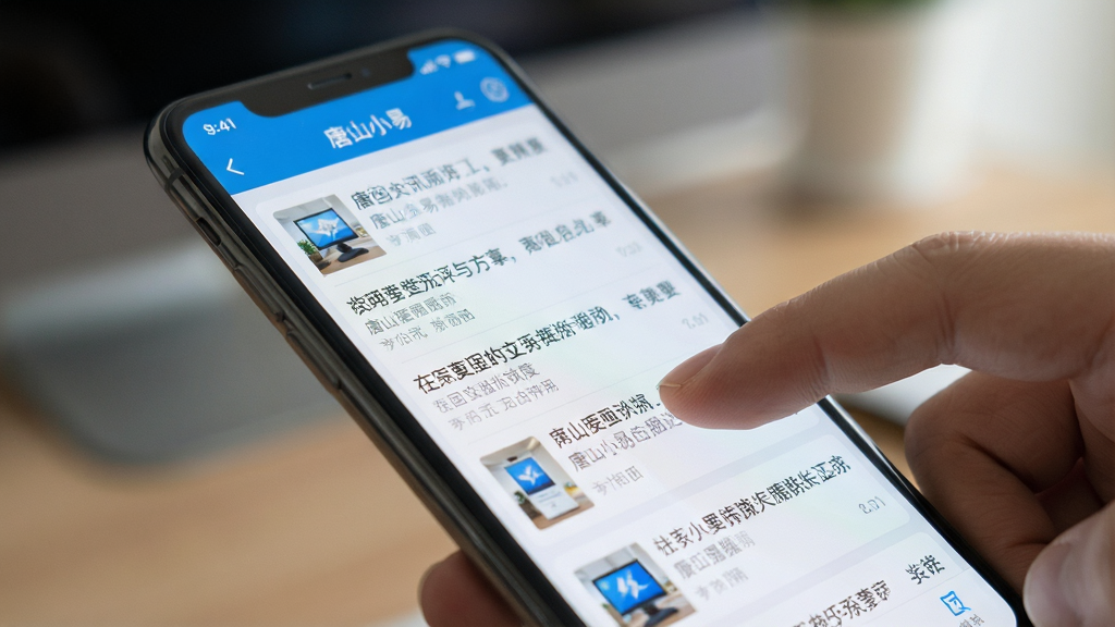 һ���ֻ�Ӧ������Ч��ͼ������չʾ����ɽС�ס�APP���ֻ��ϵ�����������������Ļ����ʾ��Ѷ�б�ҳ�棬��ָ���ڻ�����ҳ�������Ȼ�������黯������ͻ��Ӧ�ý��棬���дʵ�������������޶���Ԫ��