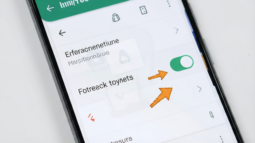 一张展示手机应用安装设置界面的图片,画面中是一部安卓手机屏幕,显示着