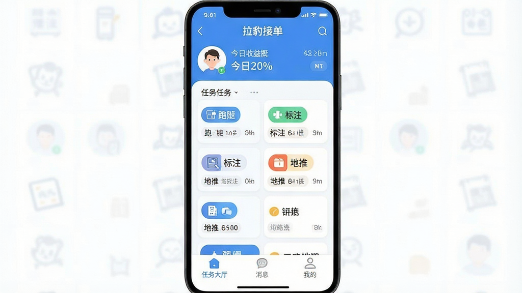 һ���ֻ�Ӧ�ý����ͼ�����������ǡ������ӵ���������ҳ��������ʾ�û�ͷ��ͽ�������������м��Ƿ�������������Ƭ�б����������ȡ���ע�����Ƶȱ�ǩ���ײ�Ϊ�����������Ϣ���ҵ�����ѡ�����������ˬ��ƽ��������ɫΪ����ϸ��Բ�󣬻��ʸɾ��޶���Ԫ��