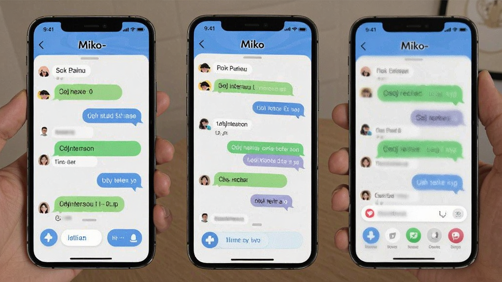 Miko-社交互动应用聊天互动界面与话题切入示例